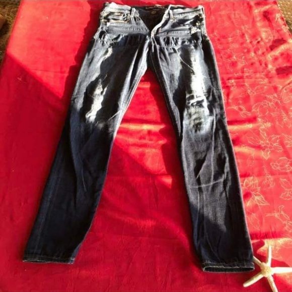 Express Denim - Express legging mid-rise jeans size 8 r